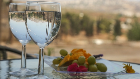 צימרים מול עיבל וגריזים, מבית מרכז סיור ולימוד שומרון